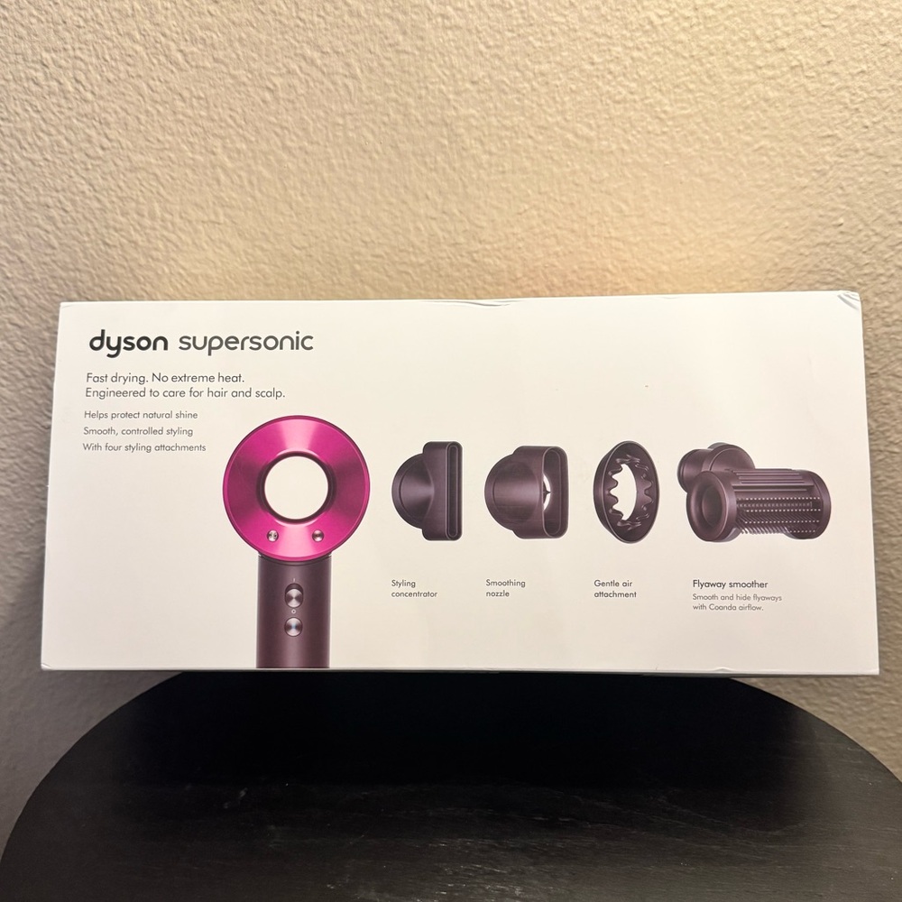 Dyson Supersonic Hair Dryer with Attachments - Pink/Gray